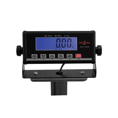 Floor Scale capacity 150 kg / Readability 20 g with LCD display and platform size 550x420 mm